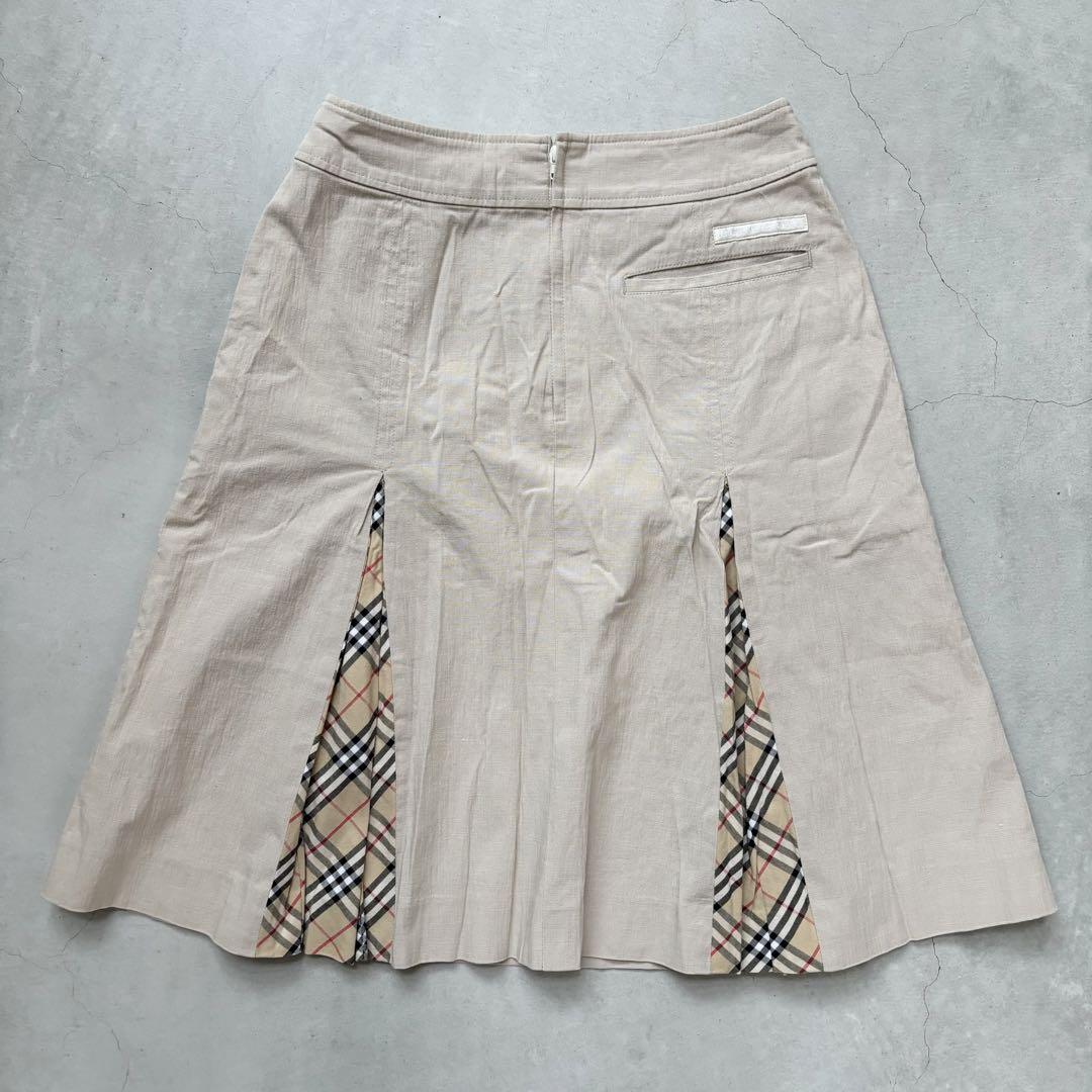 【激レア】バーバリー　ゴルフ　スカート　パンツ　ノバチェック　三陽商会　刺繍ロゴ BURBERRY GOLF バーバリーゴルフ ノバチェック スカート 三陽