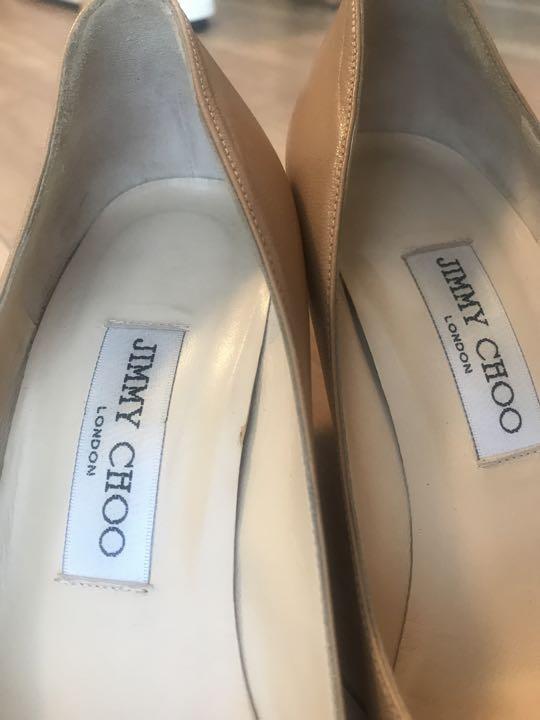 新品未使用】COACH ベージュ ポインテッドトゥ ハイヒール