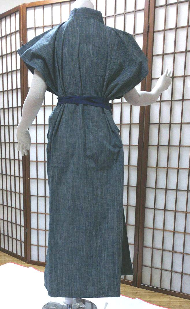 中古着物リメイク 部屋着