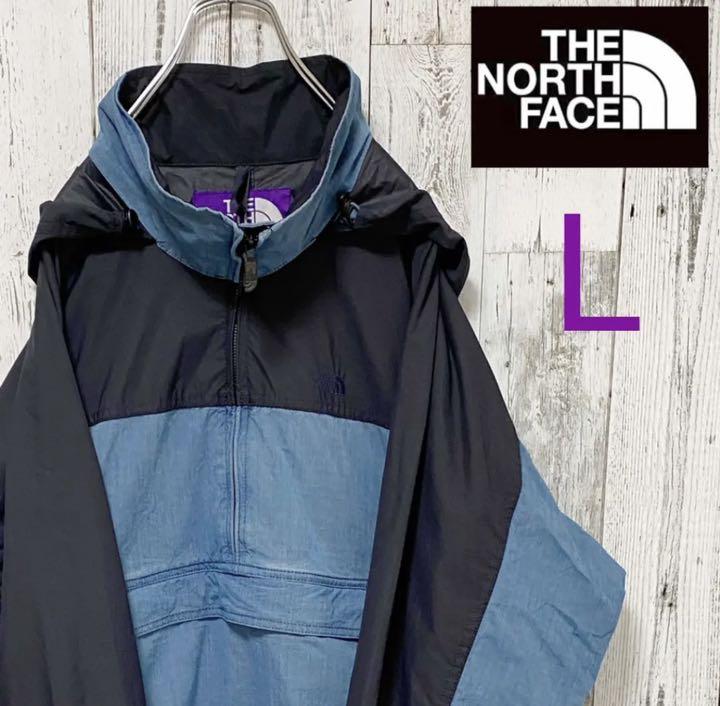 NORTH ノースフェイス マウンテンパーカー アノラック ネイビー デニム NORTH ノースフェイス マウンテンパーカー アノラック ネイビー デニム