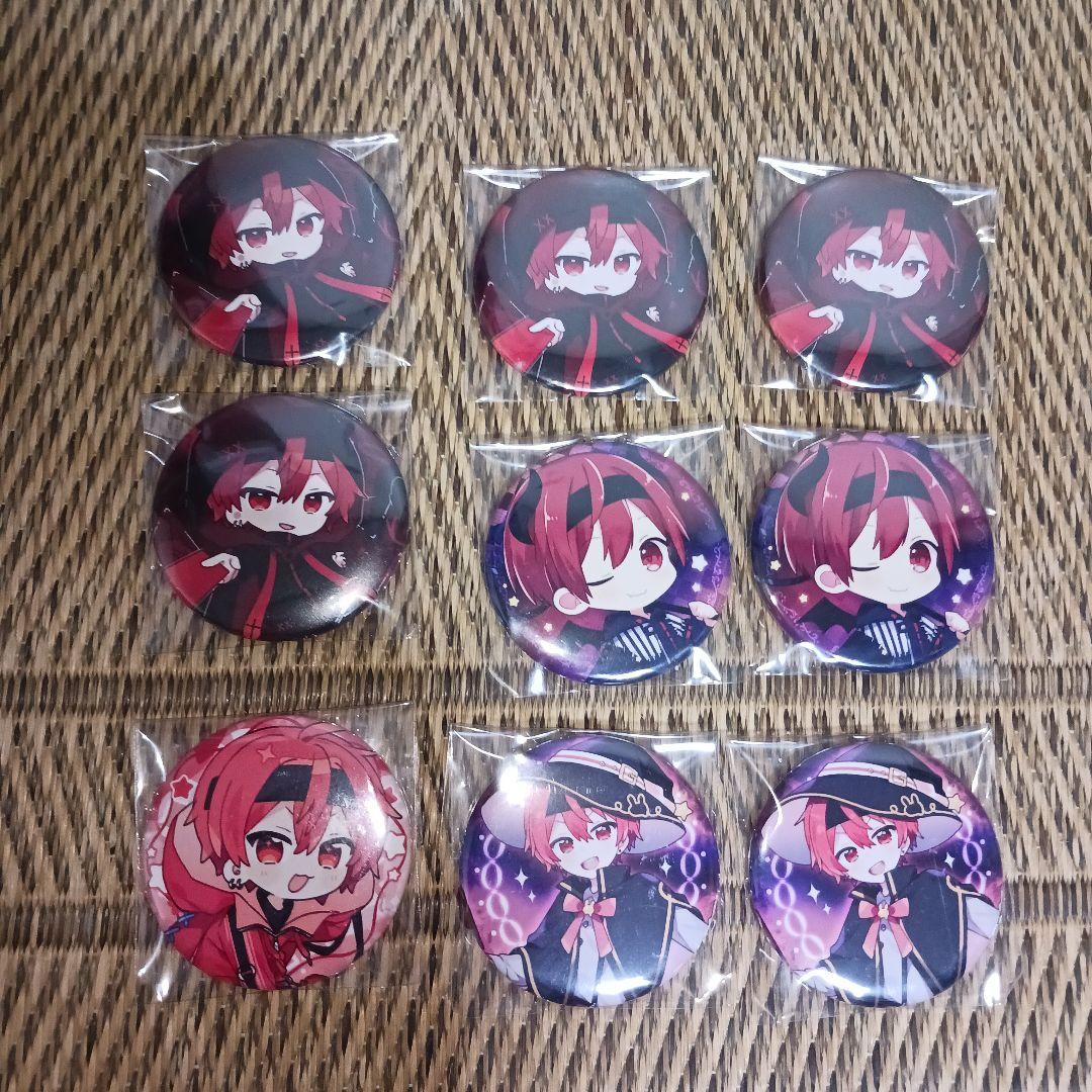 ちょこらび まいたけ チョコレートファンタジー 缶バッジ | K