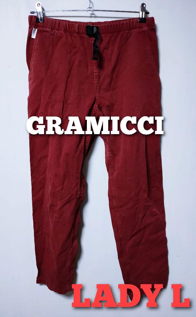 グラミチ GRAMICCI クライミングパンツ レディースS USA製 ボルドー