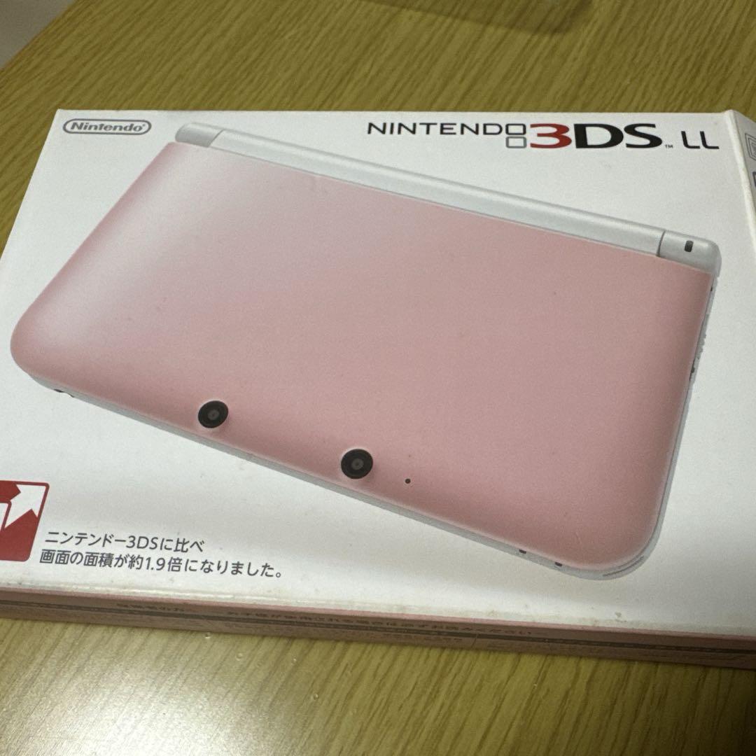 ニンテンドー3DS LL ピンク×ホワイト