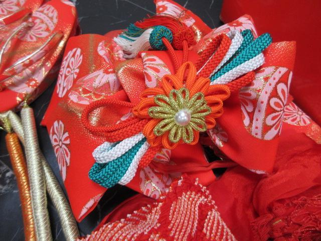 14OL1247 豪華セット!! 七五三【3歳用】着物・小物まとめてセット11点