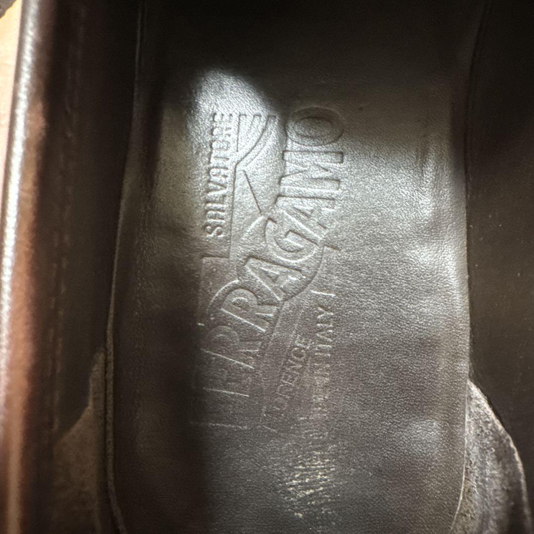 Salvatore Ferragamo ダークブラウン ローファー