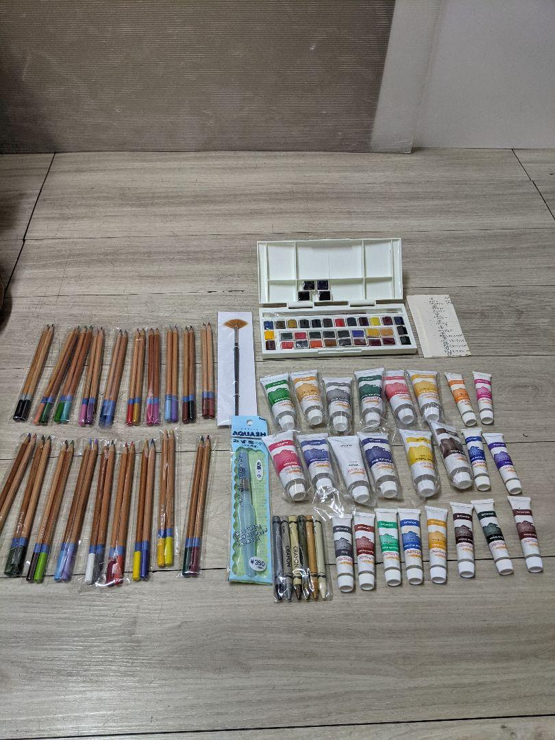 未使用品多数 水彩絵具セット - メルカリ