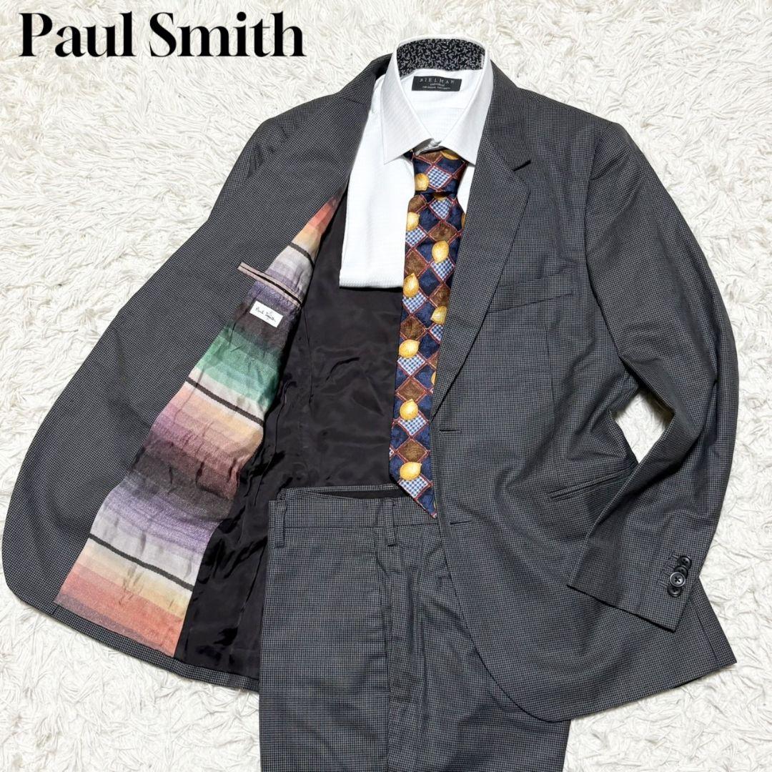 ポールスミス スーツ セットアップ 総柄 マルチL Paul Smith