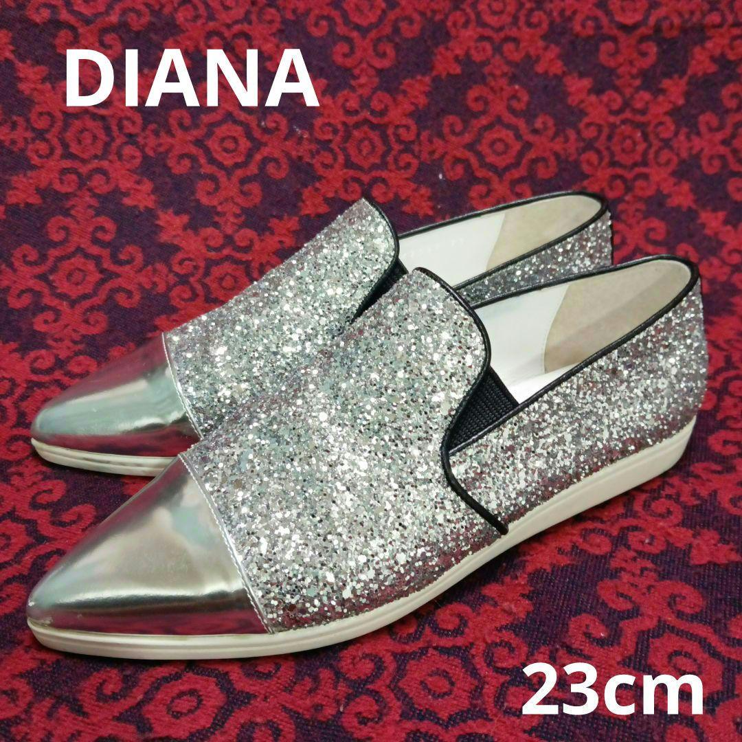 DIANA　キラキラバレーシューズ