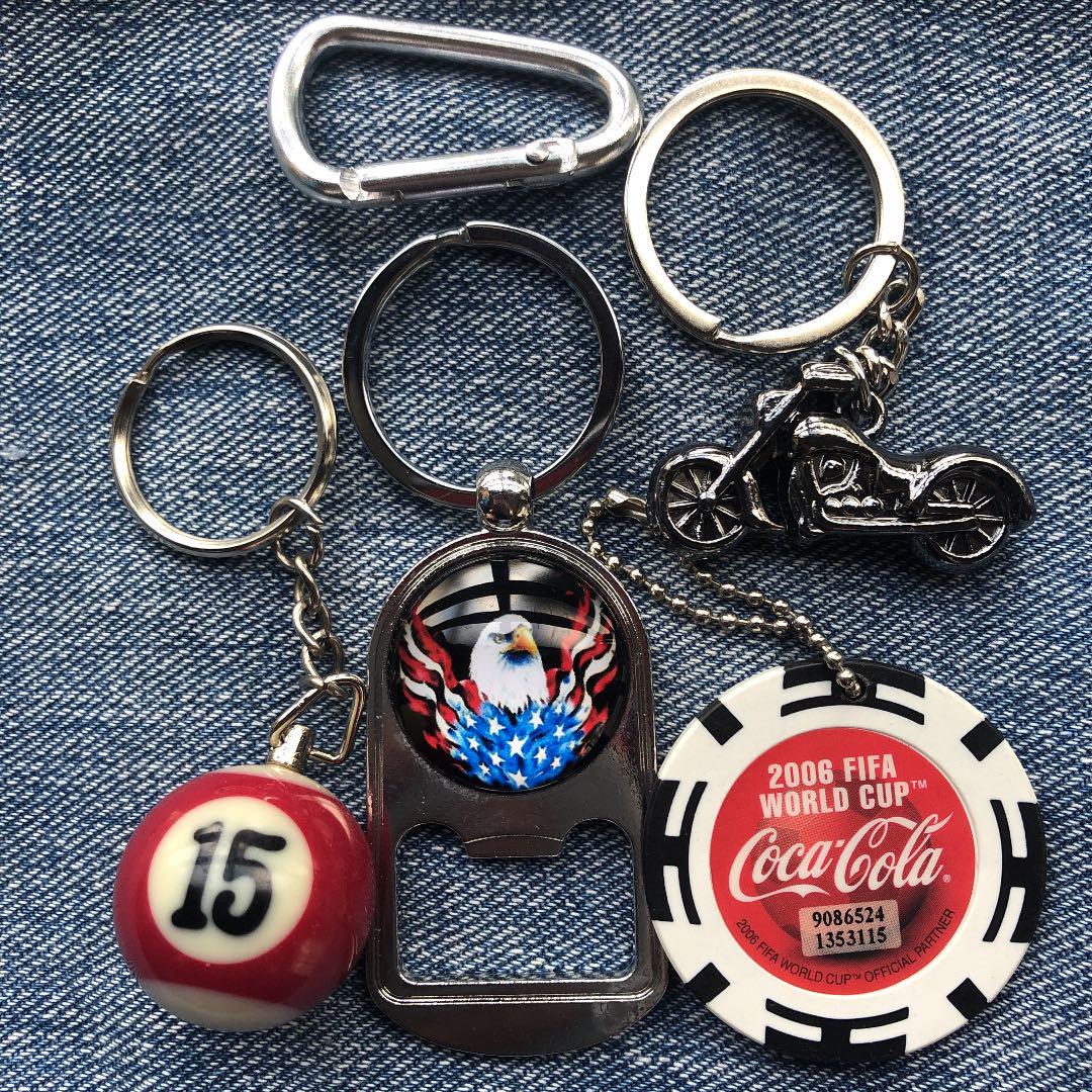 ヴィンテージキー アメリカンキーホルダー バイク 栓抜き ビリヤード 古着 - メルカリ ヴィンテージキー アメリカンキーホルダー バイク 栓抜き ビリヤード 古着 - メルカリ
