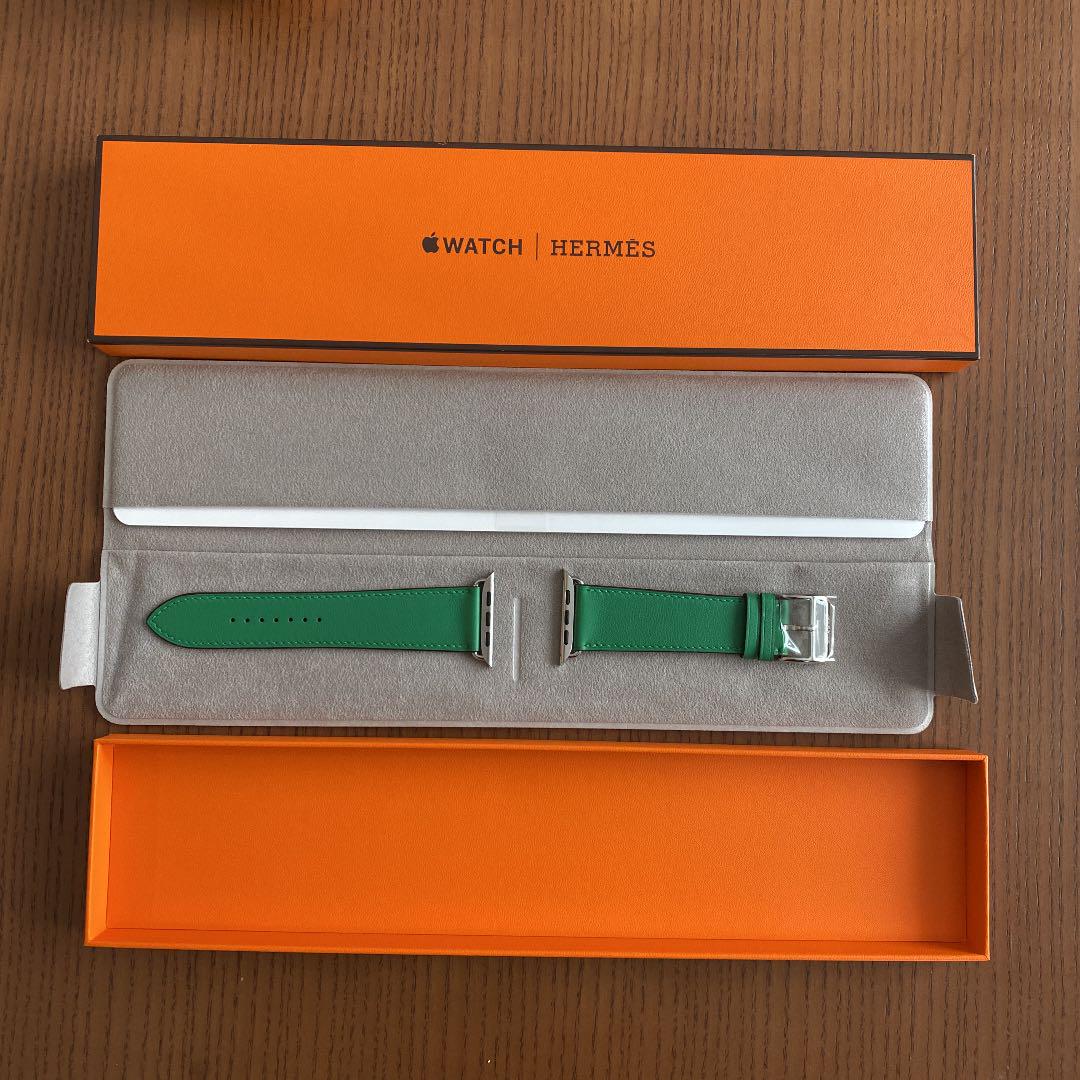 新品★Apple Watch エルメス レザーベルト