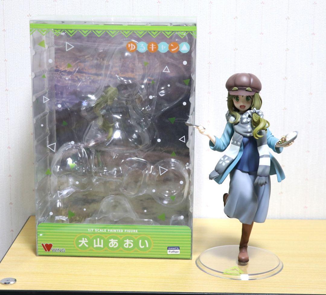 ゆるキャン△ 犬山あおい 1/7 スケールフィギュア 中古 WING