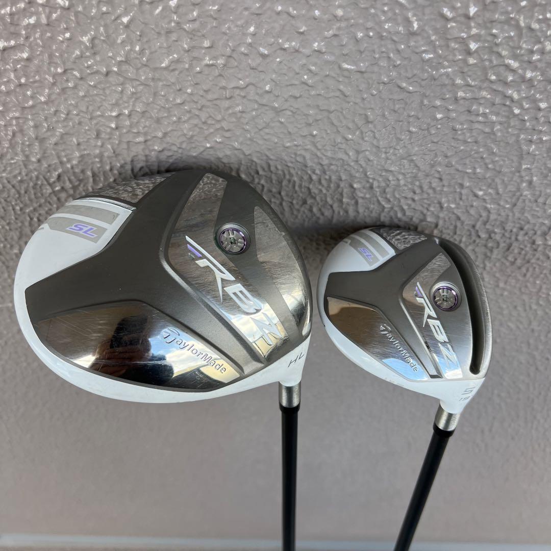 テーラーメイド　RBZ HL レディースドライバー、フェアウェイウッド 右用