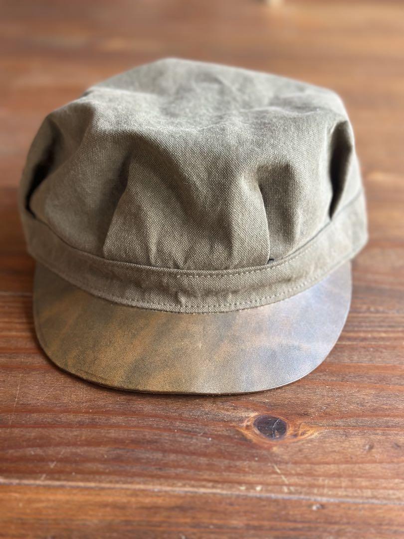vasco ヴァスコCanvas×Leather Work Cap キャスケット - メルカリ