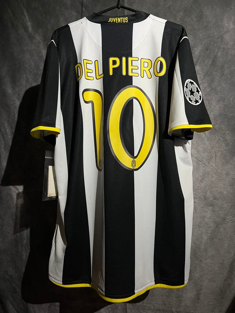 【正規品・タグ付】デル・ピエロ #10 ユヴェントス09/10 CL仕様 (H) 【正規品・タグ付】デル・ピエロ #10 ユヴェントス09/10 CL仕様 (H)