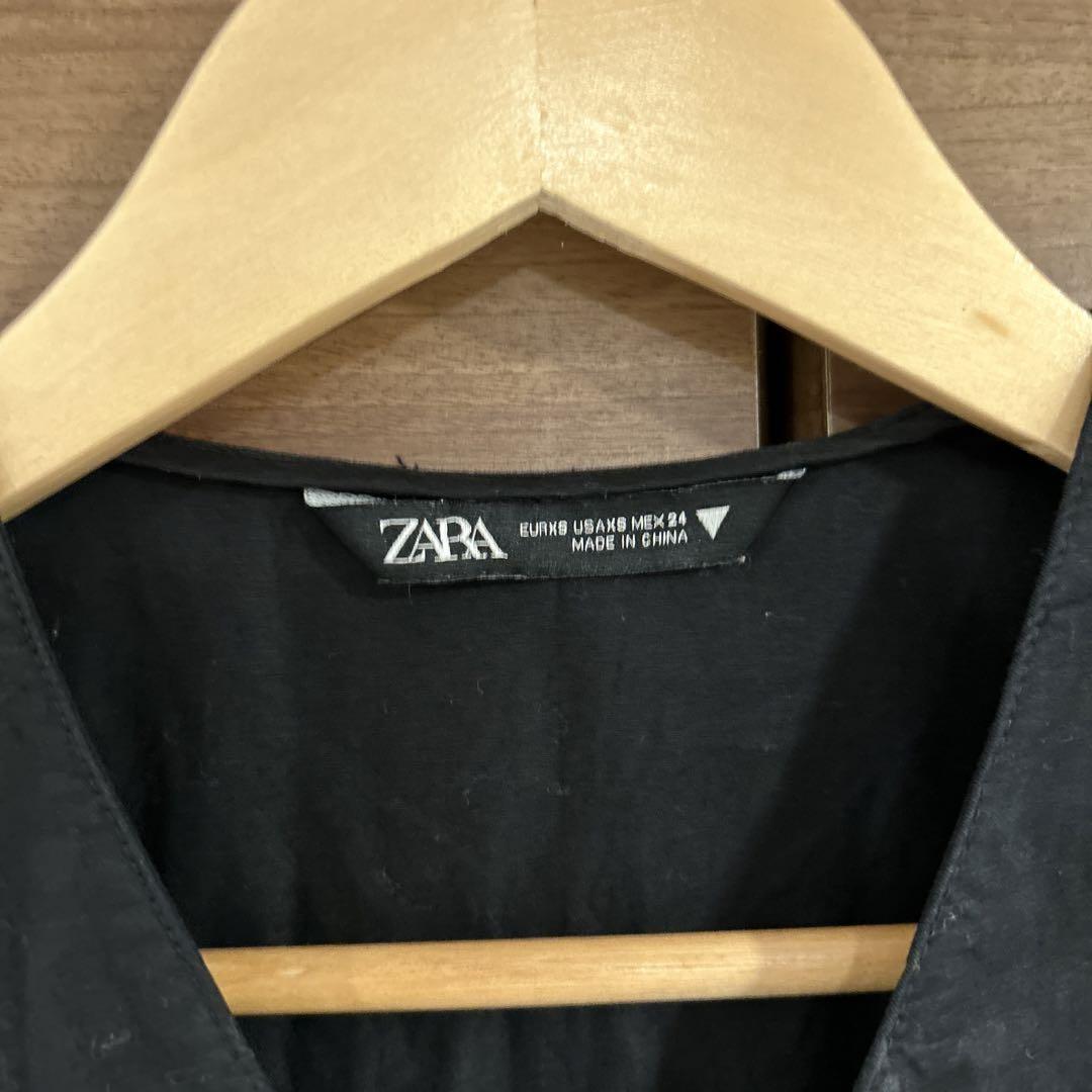 ZARA】ザラ ノースリーブチュニック xs - メルカリ