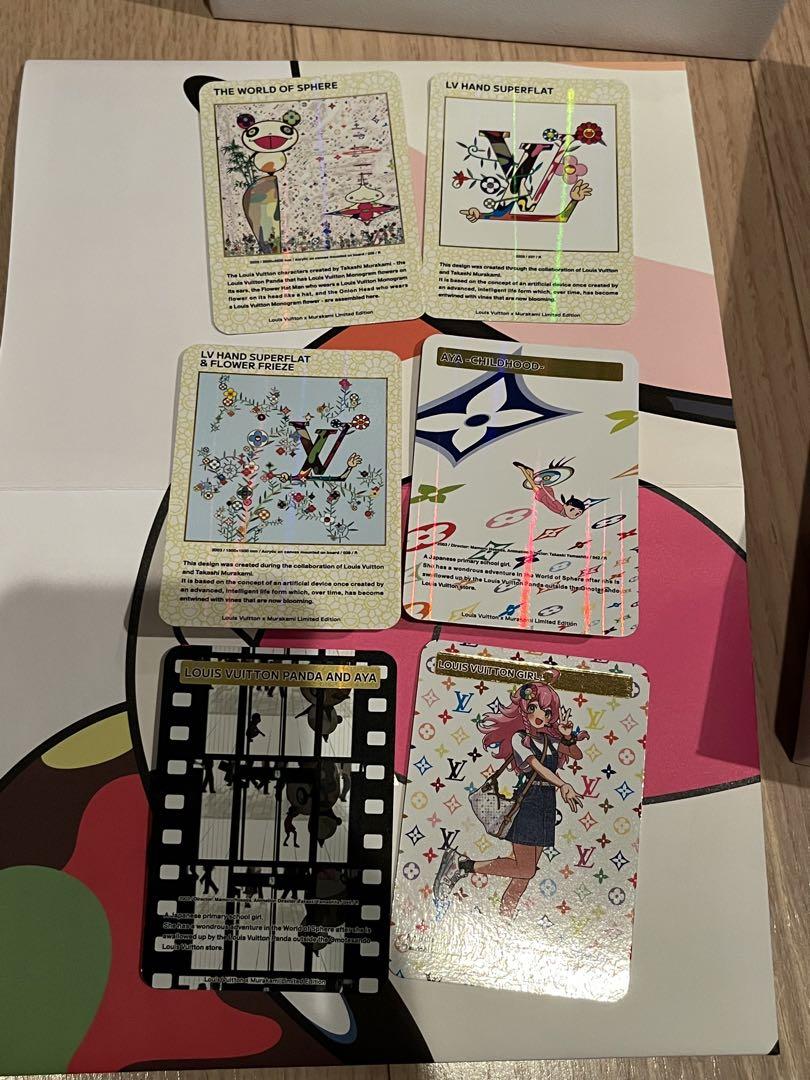 レア★ルイヴィトン×村上隆 コラボ トレーディングカード カードフォルダー