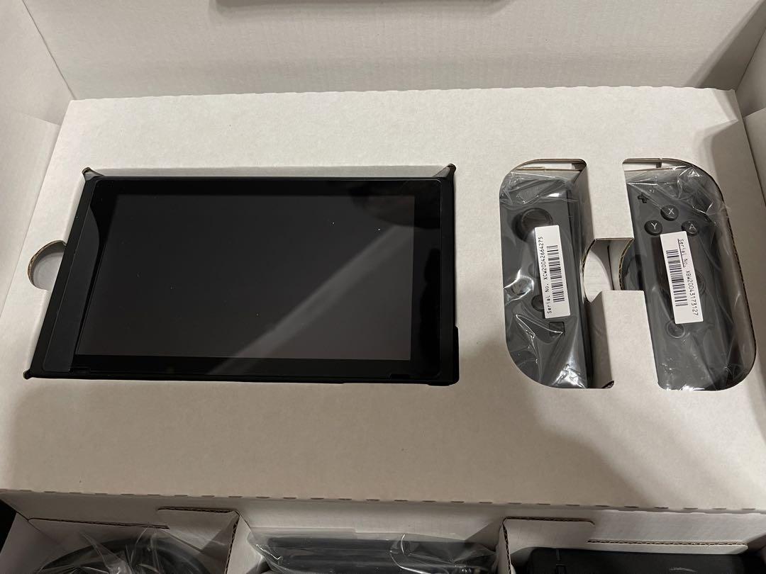 Nintendo Switch 本体 グレー 初期型 おまけ付き｜Yahoo!フリマ