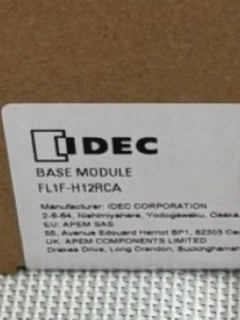 IDEC スマートリレー FL1F-H12RCA