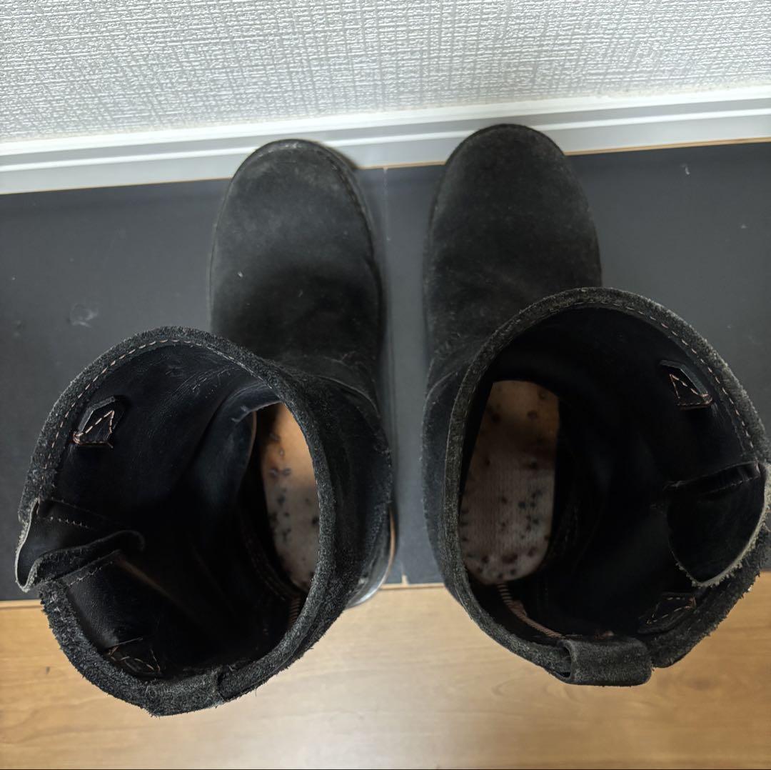 wesco boss ウエスコ ボス ブラック ラフアウト スエード