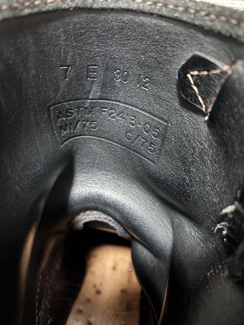 wesco boss ウエスコ ボス ブラック ラフアウト スエード