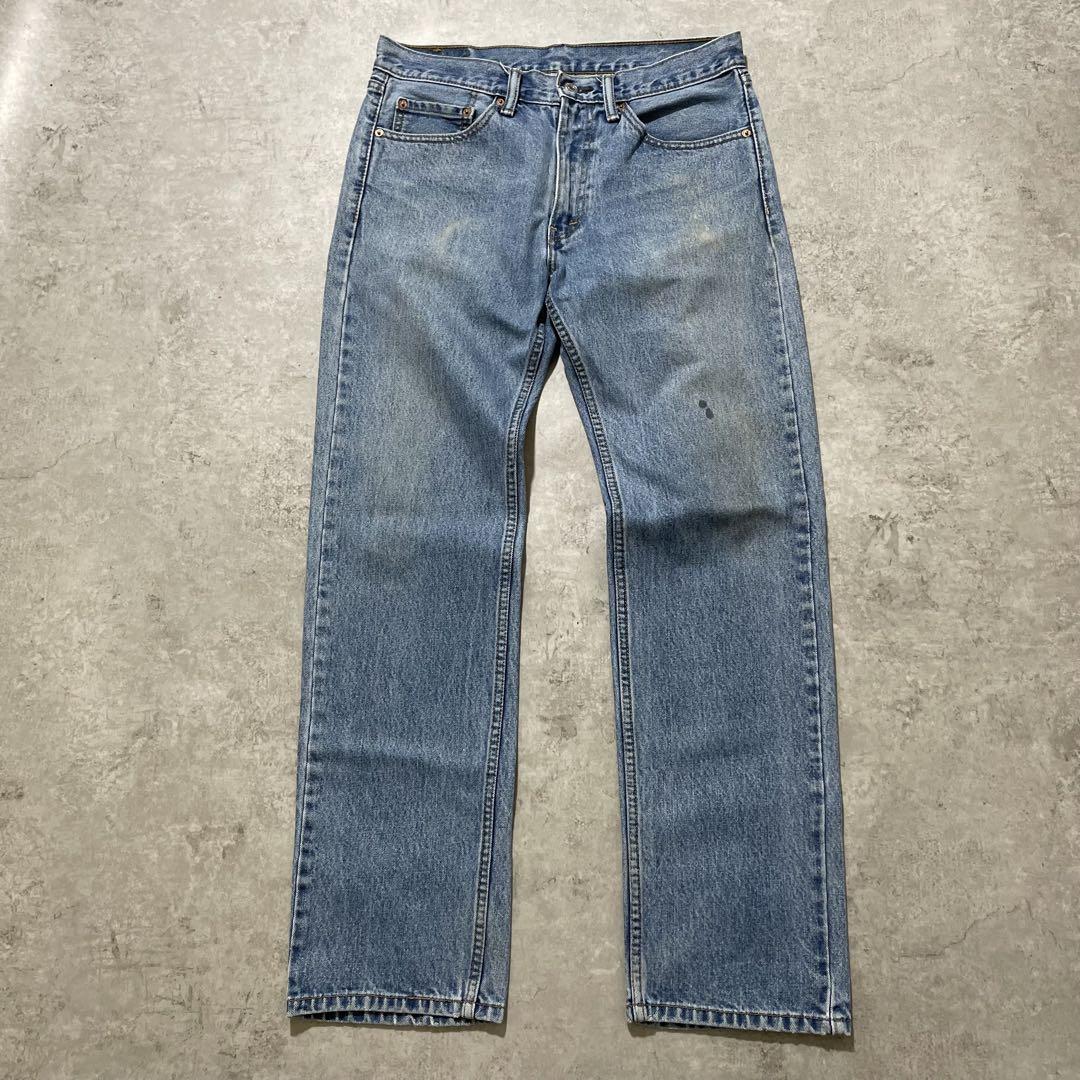 リーバイス 505 W32/L32 ブルー【BT051】