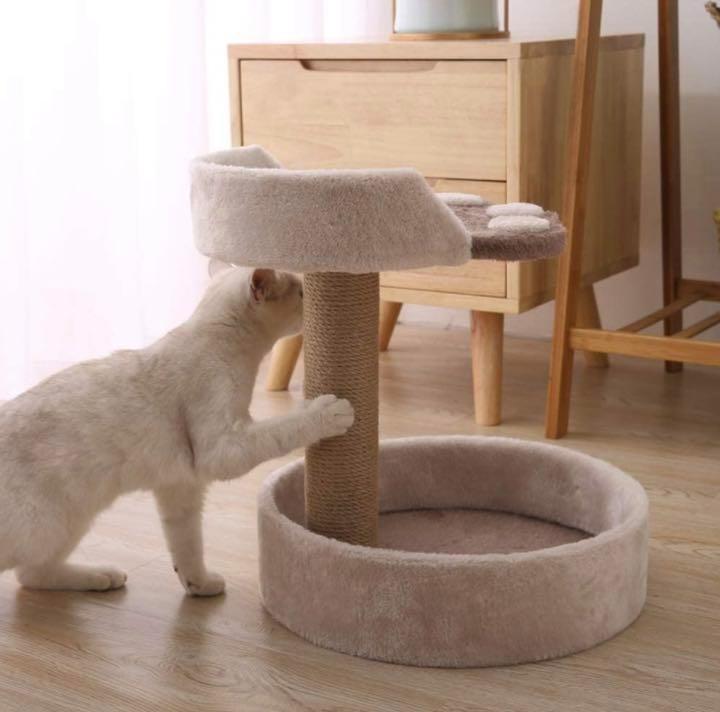 全国無料限定SALE ❤キャットタワー&爪研ぎで愛猫ちゃん大満足 ❤ストレス解消&ゆったり寛げる❣ ny7Mu-m58864461666 即納超特価