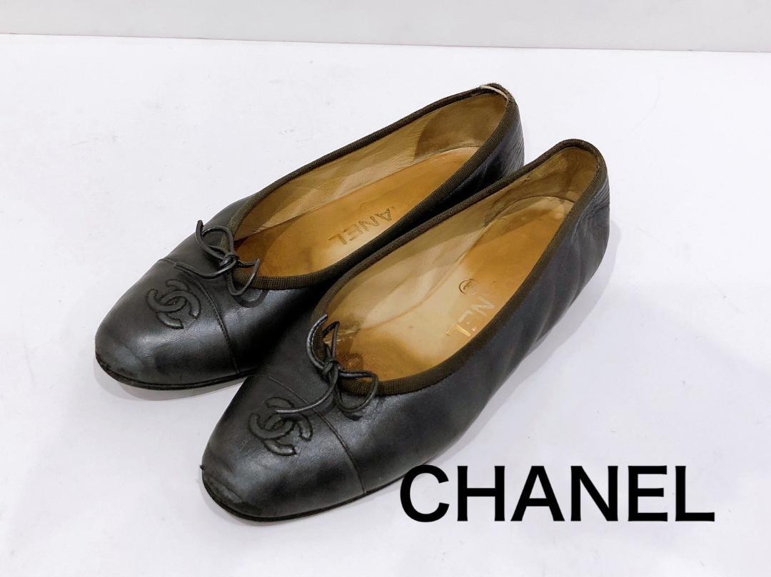 CHANEL シャネル バレエ 23㎝ CHANEL シャネル バレエ 23㎝