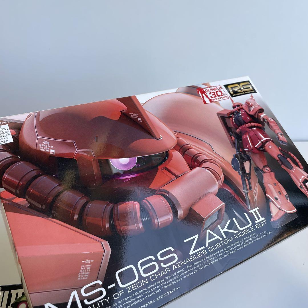 3点 セットHGUC MS-06S Zaku II MS-06ザク Ⅱ RG