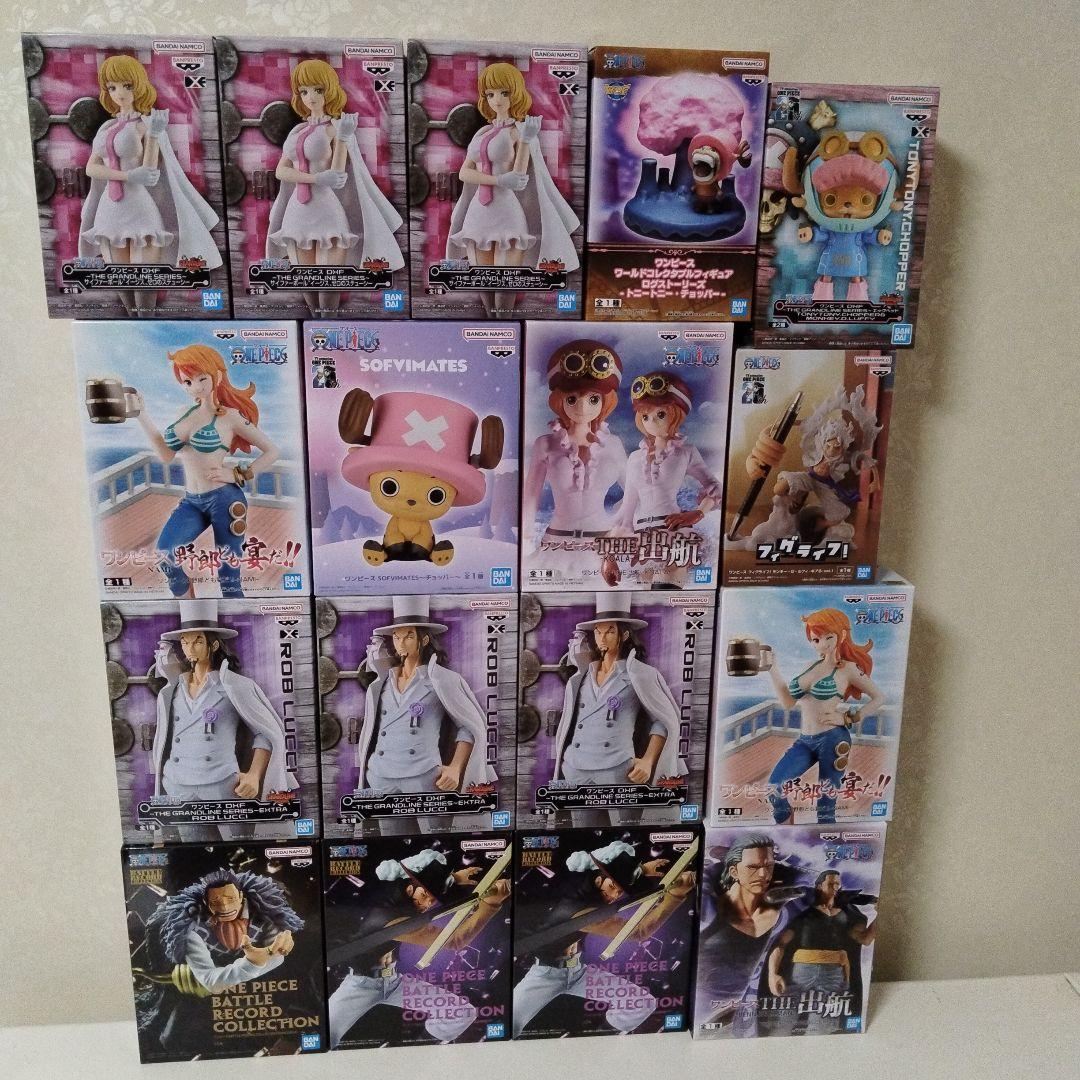 ワンピースフィギュア17体在庫売りつくし 画像1