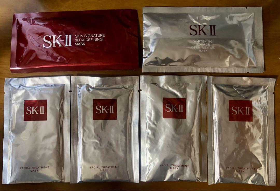 SKⅡ フェイシャルトリートメントマスクほか6枚セット