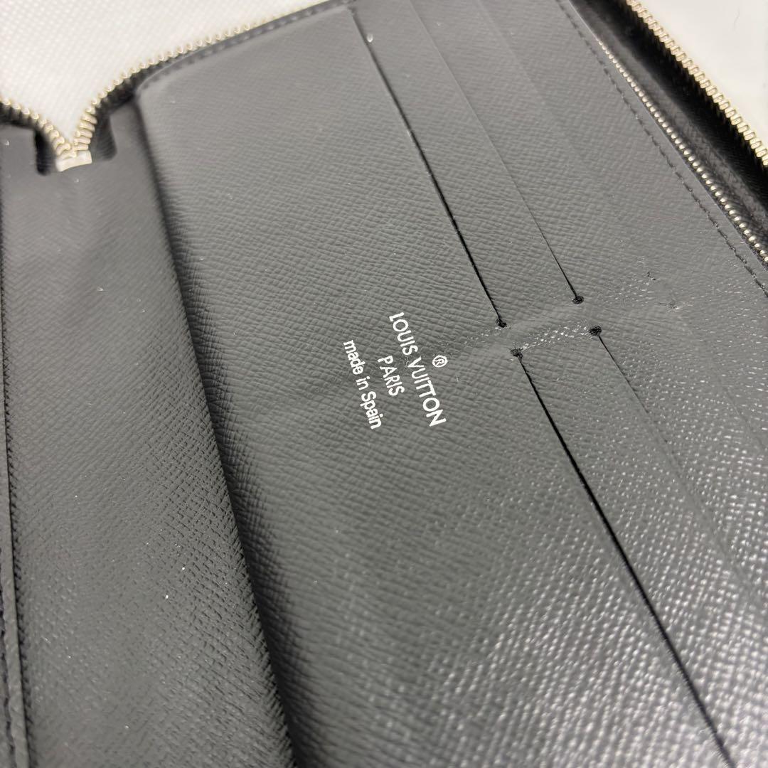 [超美品]LOUIS VUITTON ラウンドファスナー長財布 グラフィット