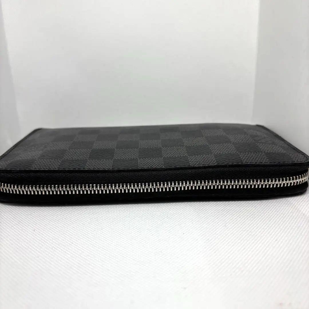 [超美品]LOUIS VUITTON ラウンドファスナー長財布 グラフィット