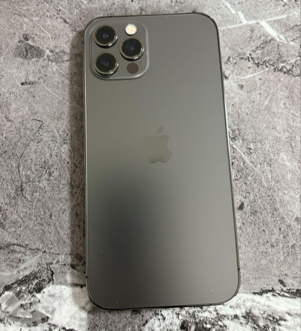 iPhone12pro 128gb グラファイト 黒 美品