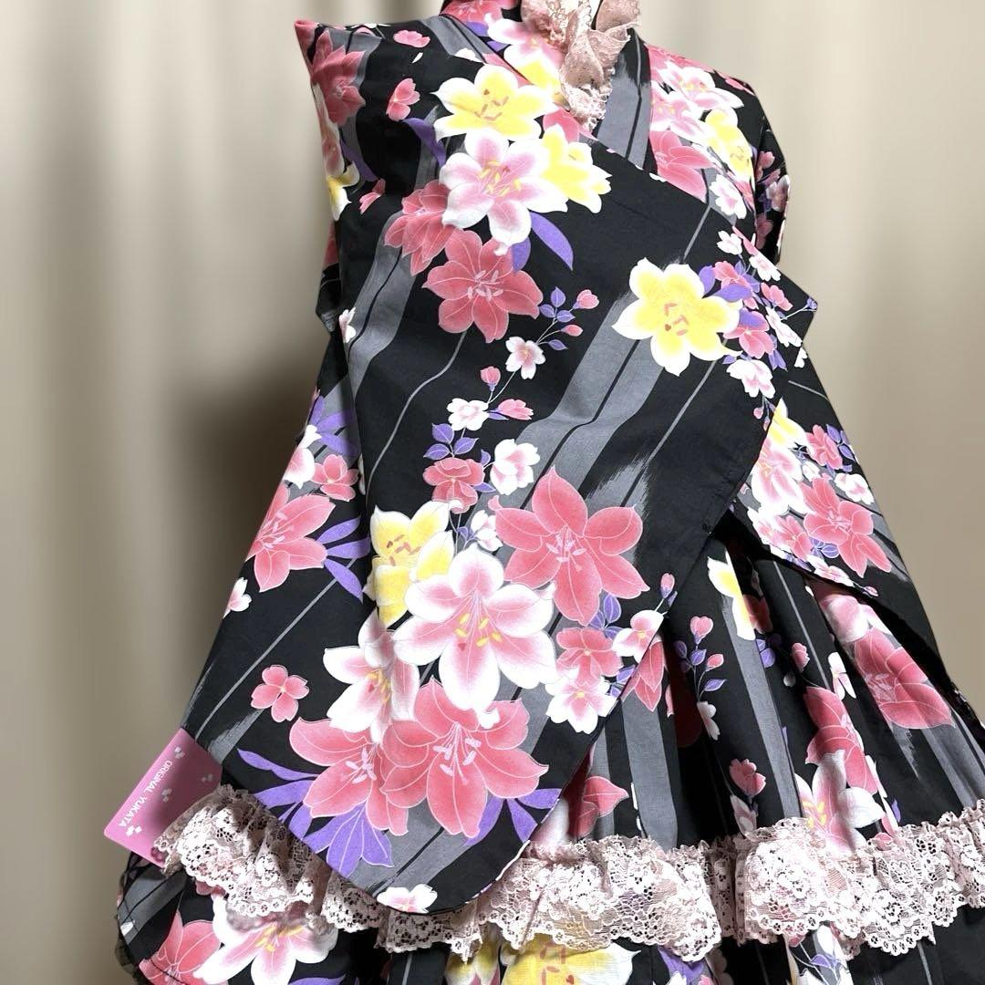 JO⑨浴衣 地雷系 量産型 ドレス 姫ギャル - メルカリ