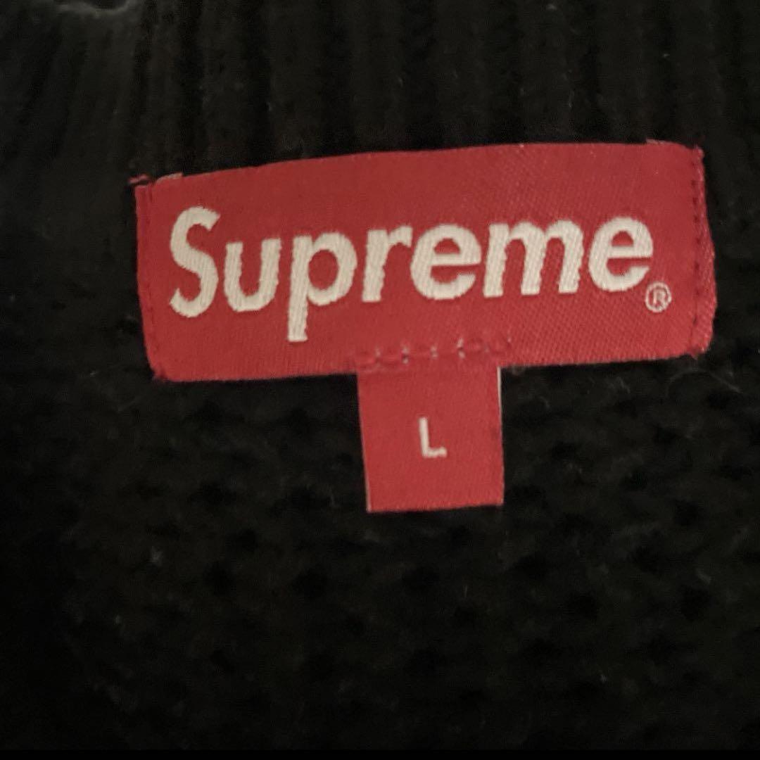 【Supreme】Box Logo Sweater Black