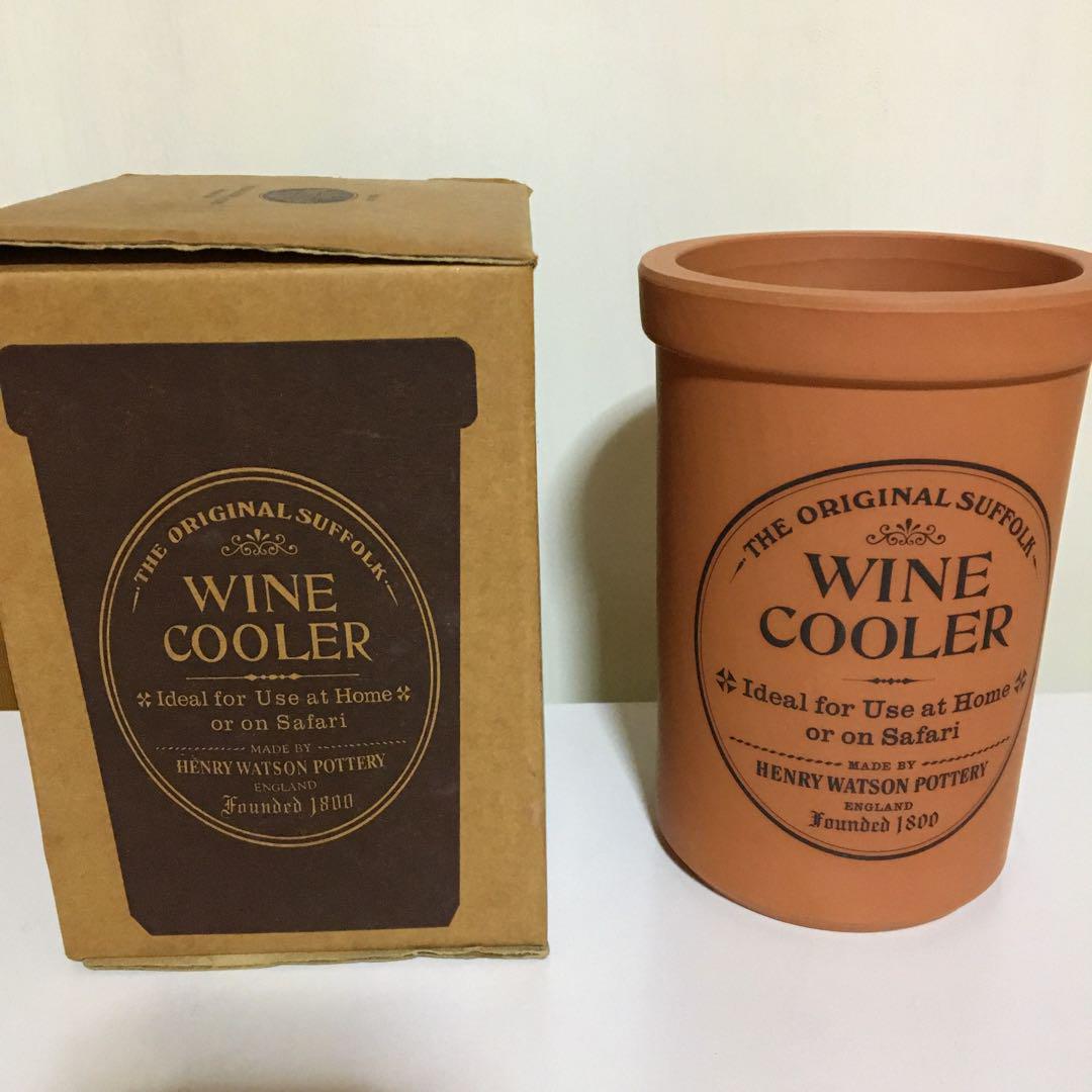 ワインクーラー テラコッタ陶器水なし