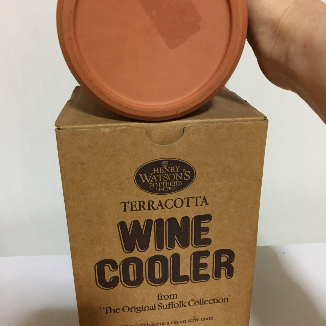 ワインクーラー テラコッタ陶器水なし