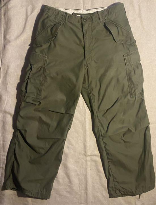 60's m65 フィールドパンツ small-short アルミジップ 【超安い】 福袋 1960's m65 フィールドパンツ アメリカ軍 アルミジップ 67年製 ワークパンツ/カーゴパンツ