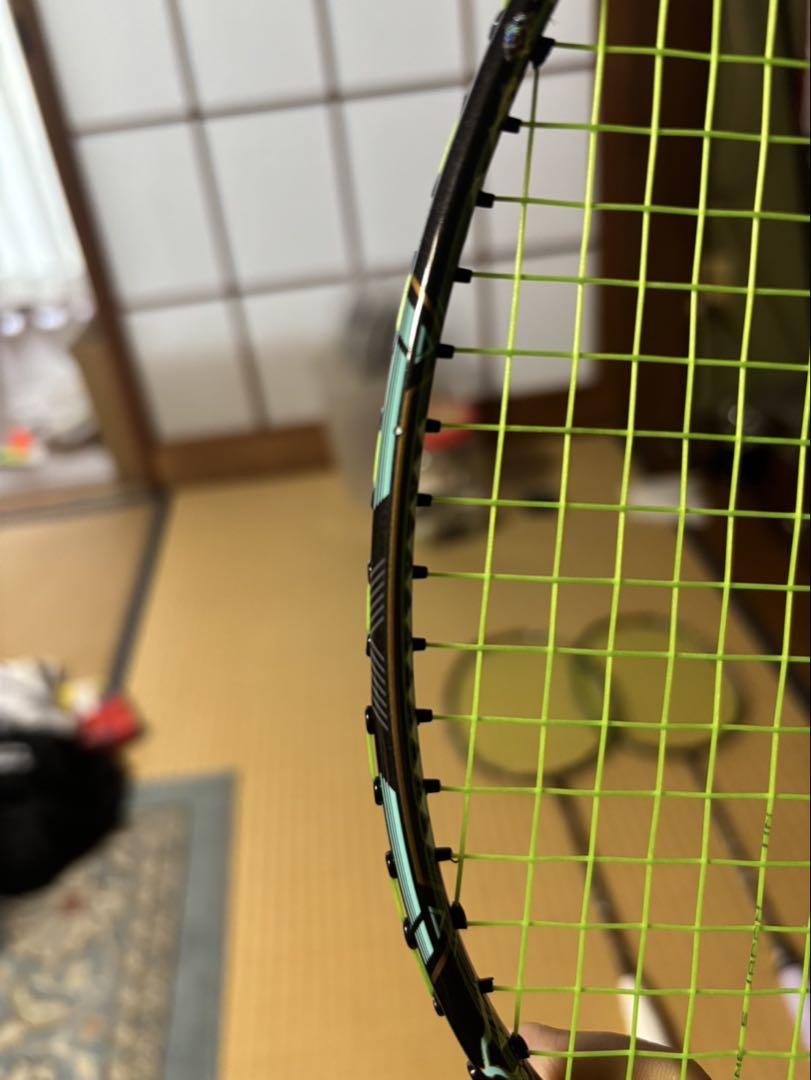【爆売り！】 SEI様専用フライパワーバドミントンラケット TIZONA 3本セット 黒/緑 ラケット
