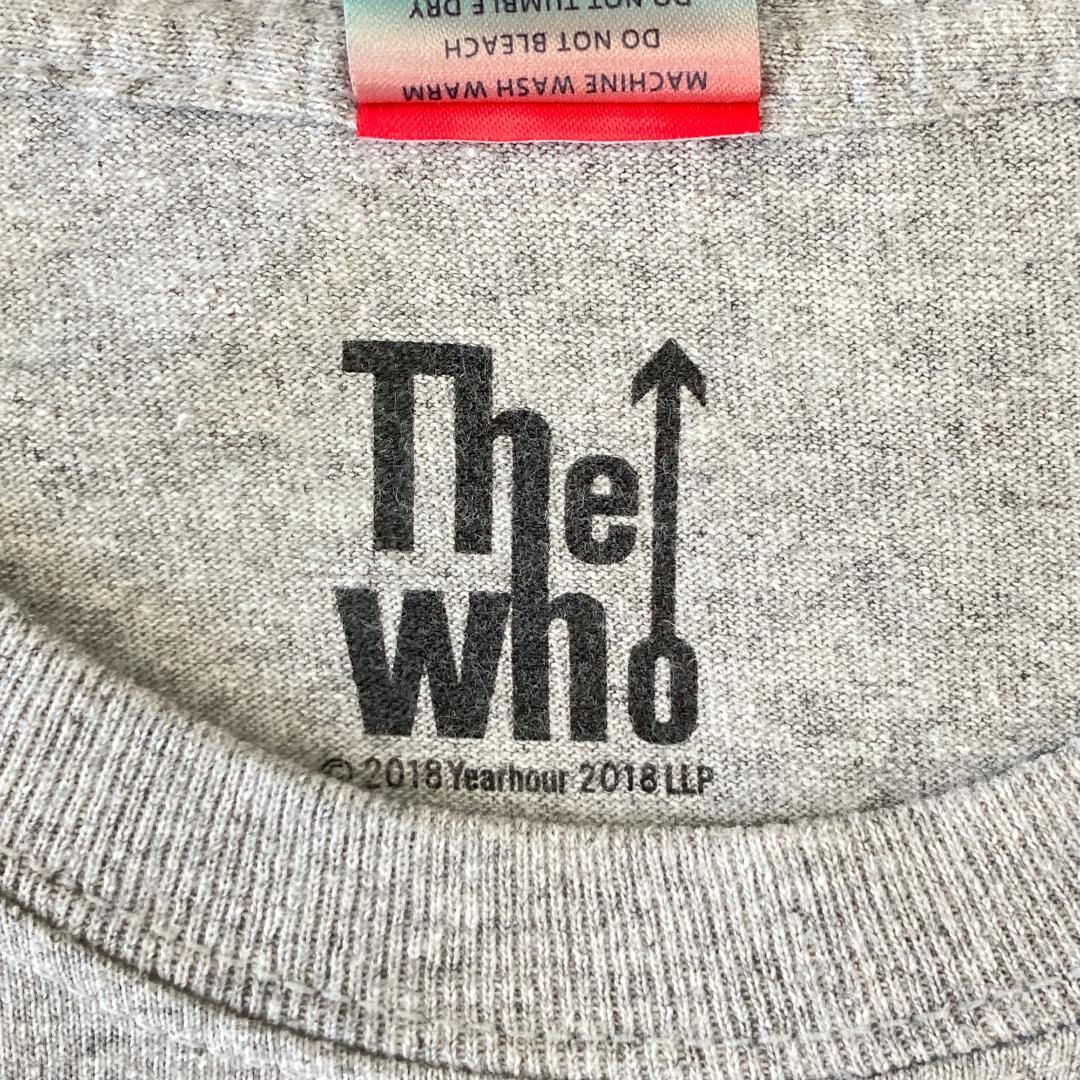 ★美品 The who ザ・フー グレー 半袖 Tシャツ・カットソー S ☆美品 The who ザ・フー グレー 半袖 Tシャツ・カットソー S