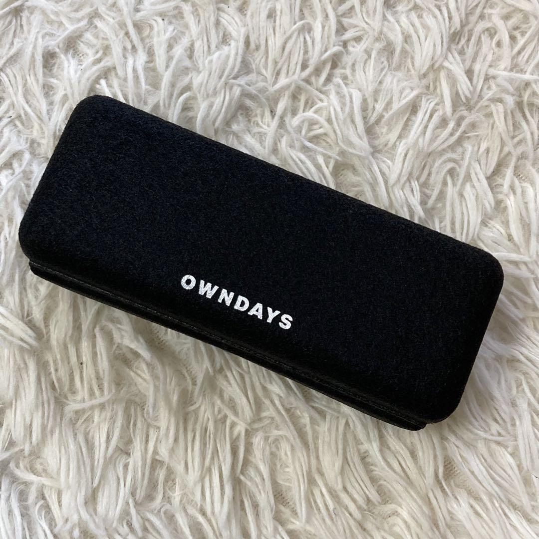 OWNDAYS ブルーライトカット眼鏡 ブラウンデミ GB1037B-3S C2
