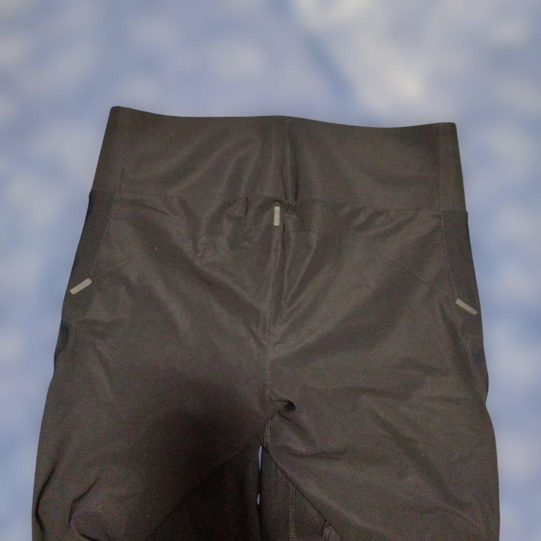 Y-3 adidas ブラック フィットパンツ スパッツ　撥水