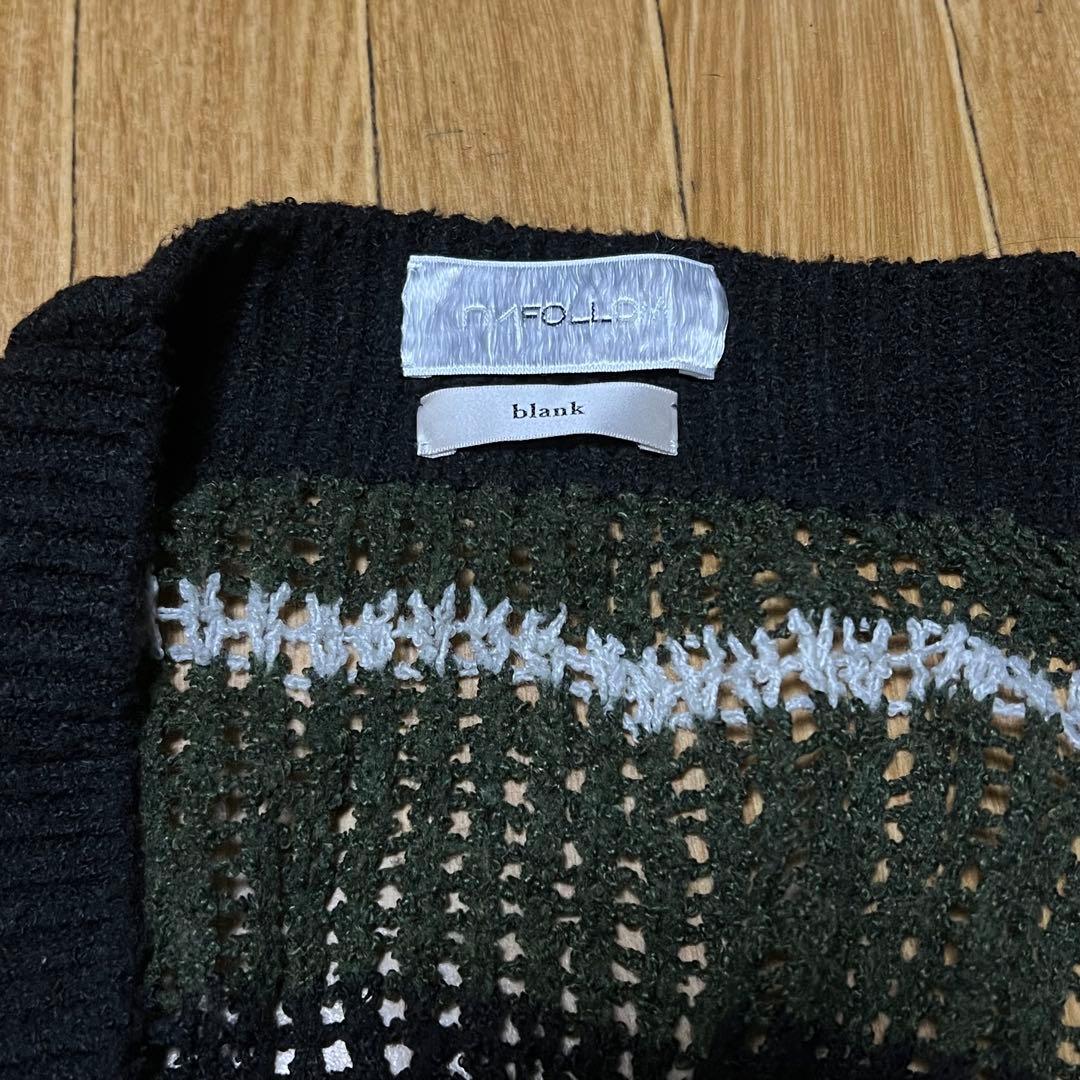 blank × unfollow Gauge Mohair Cardigan blank × unfollow Gauge Mohair Cardigan