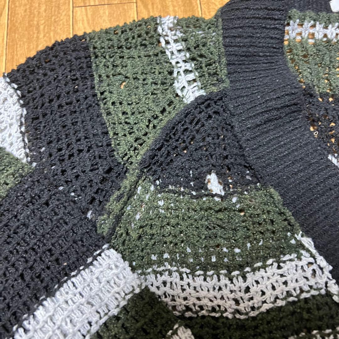 blank × unfollow Gauge Mohair Cardigan blank × unfollow Gauge Mohair Cardigan