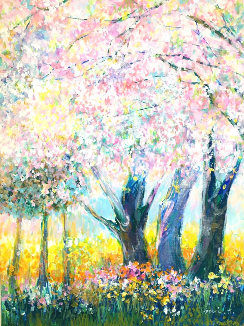 期間 春歌う桜の木