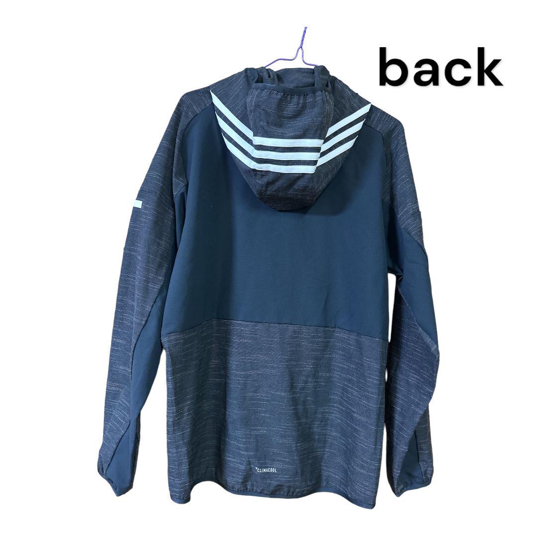 新品adidas アディダス　メンズパーカー　ブラックL DV1139