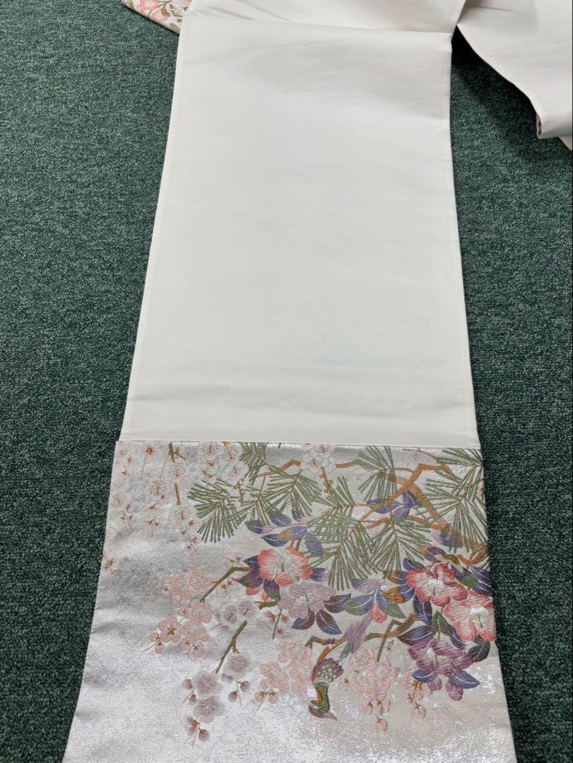 正絹　袋帯　【No.827】六通柄　新品お誂品