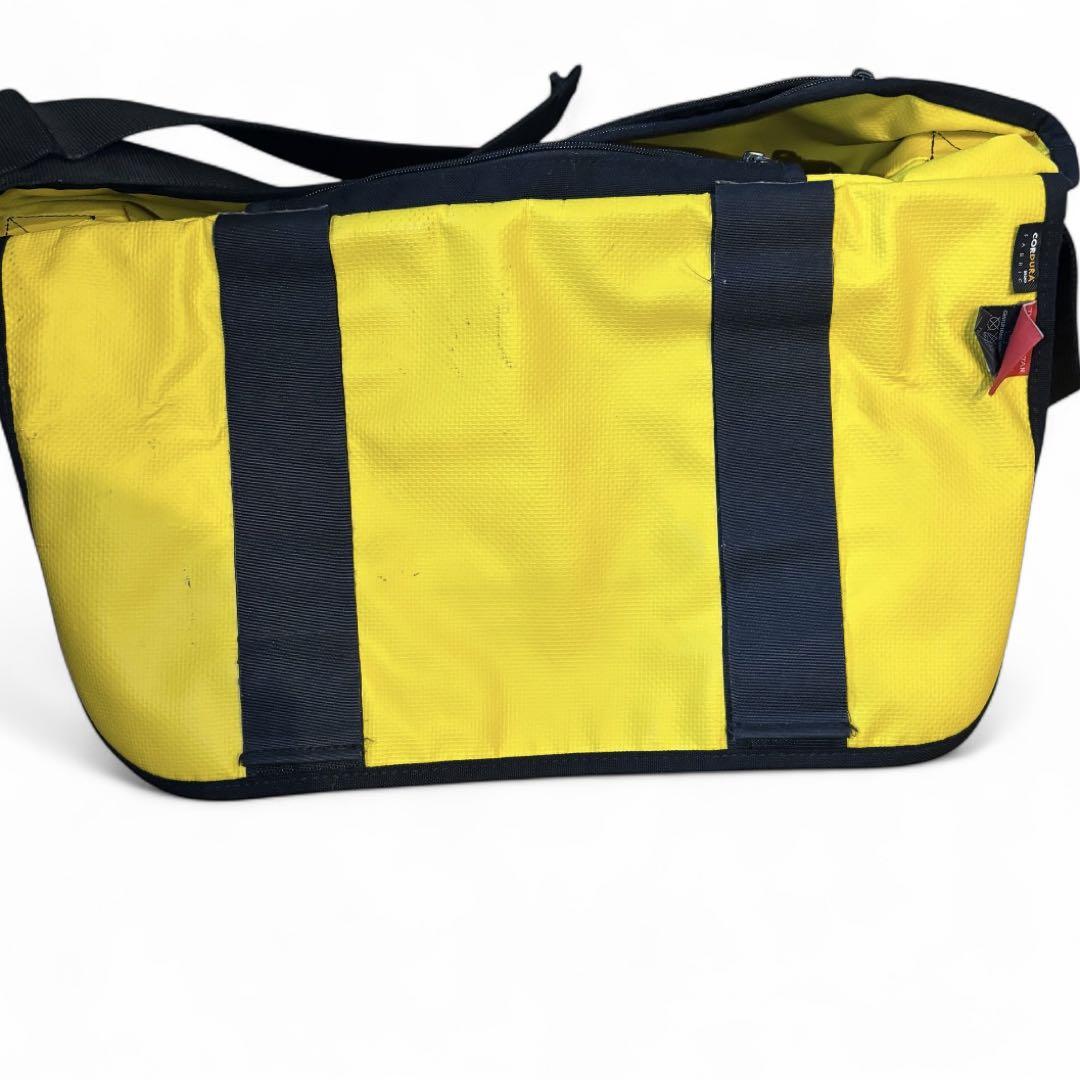 Manhattan Portage メッセンジャーバッグ イエロータグ　大容量