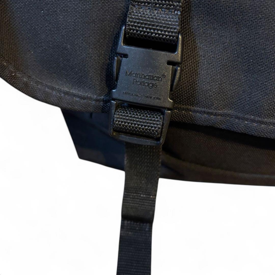 Manhattan Portage メッセンジャーバッグ イエロータグ　大容量