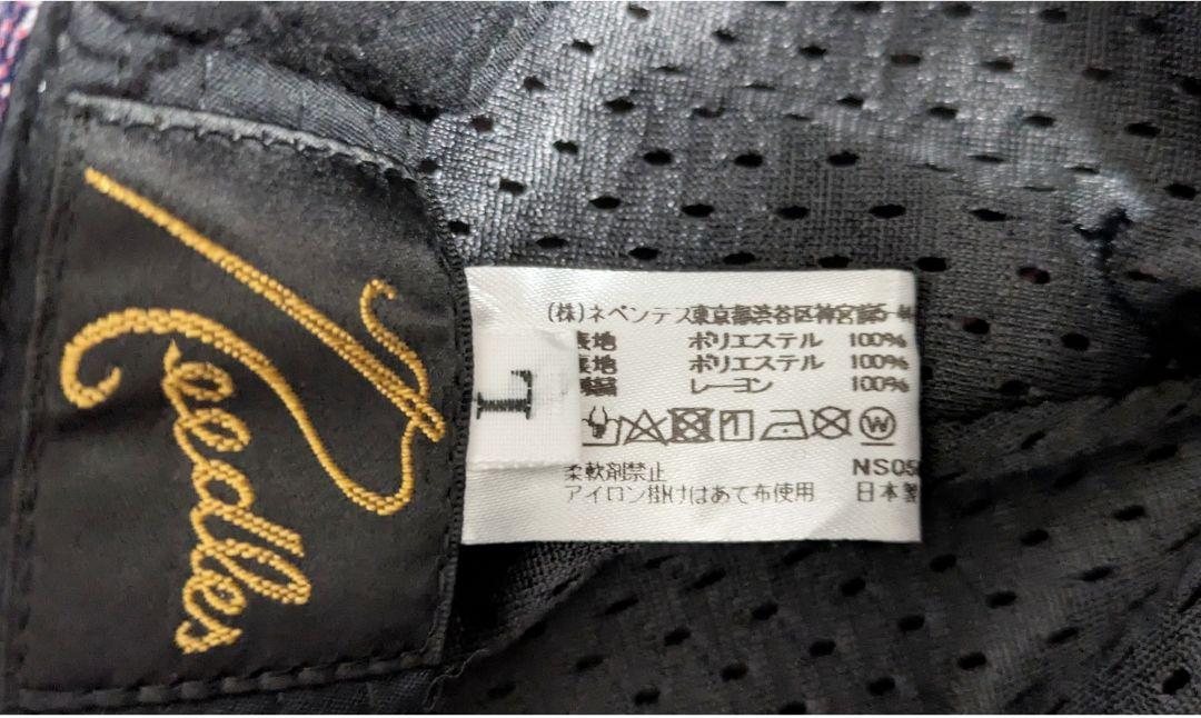 美品】Needles バケットハット フェザー柄 Lサイズ